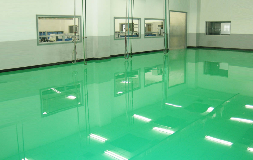 潔匠凈化·的凈工業除臭劑去除“環氧樹脂地坪”施工后的難聞味道